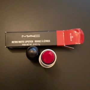 MAC Cosmetics lipstick.